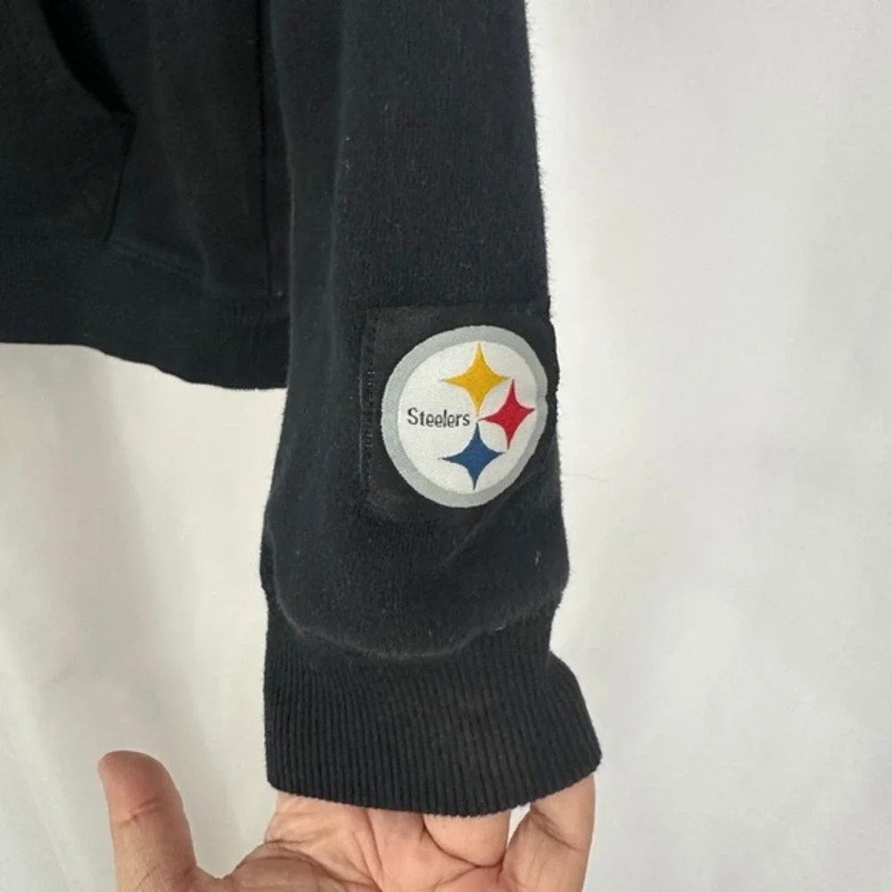 NFL Pittsburgh‎ Steelers Hoodie Pullover Sweatshirt Football Fan Youth Small